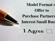 Model Format of Offer to Purchase Partnership Interest Small Business