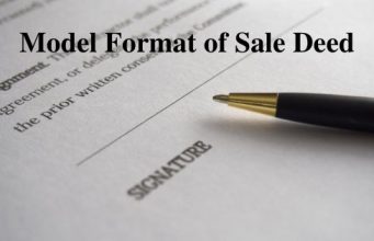 Model Format of Sale Deed