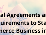 Legal Agreements and Requirements to Start e-commerce Business in India