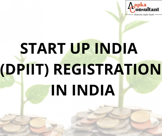 START UP INDIA (DPIIT) REGISTRATION IN INDIA