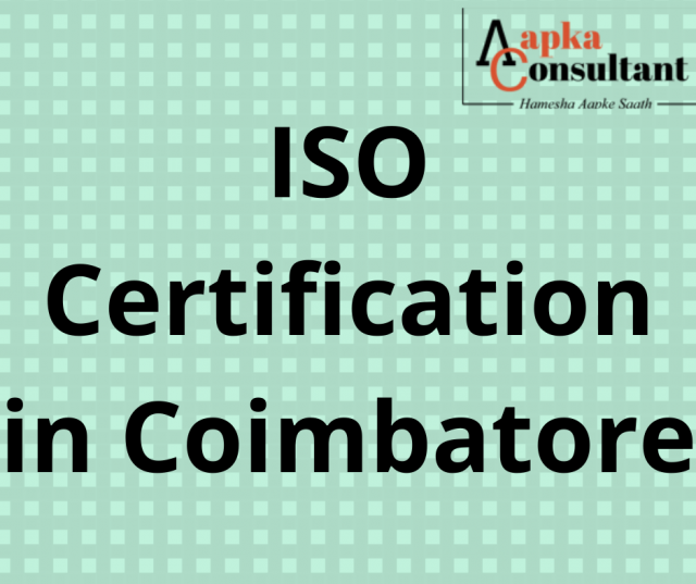 ISO Certification in Coimbatore