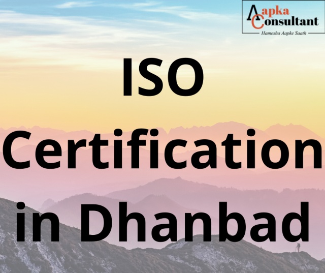 ISO Certification in Dhanbad