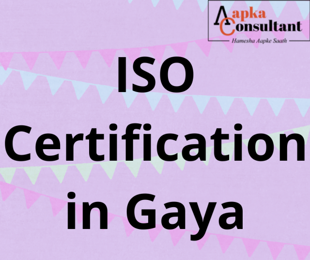 ISO Certification in Gaya