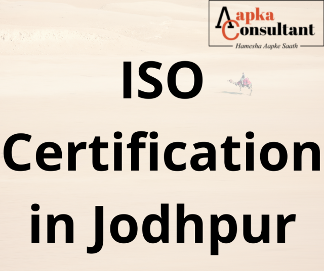 ISO Certification in Jodhpur