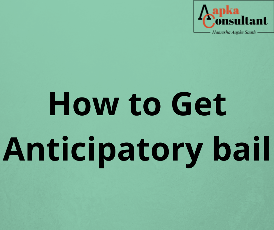 how to get anticipatory bail in india