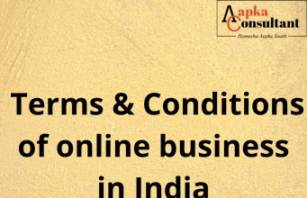 Terms & Conditions of online business in India
