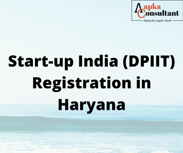 Start-up India (DPIIT) Registration in Haryana