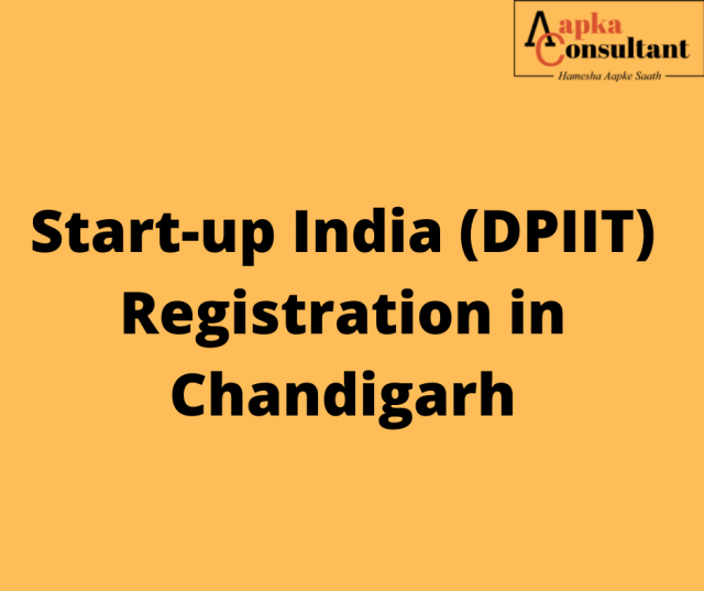 Start-up India (DPIIT) Registration in Chandigarh