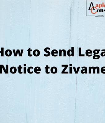 How To Send Legal Notice to Zivame