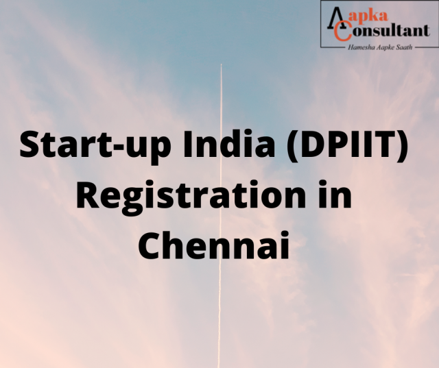 Start-up India (DPIIT) Registration in Chennai