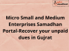 Micro Small and Medium Enterprises Samadhan Portal-Recover your unpaid dues in Gujrat