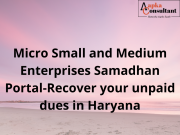 Micro Small and Medium Enterprises Samadhan Portal-Recover your unpaid dues in Haryana