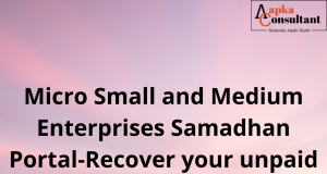 Micro Small and Medium Enterprises Samadhan Portal-Recover your unpaid dues in Haryana